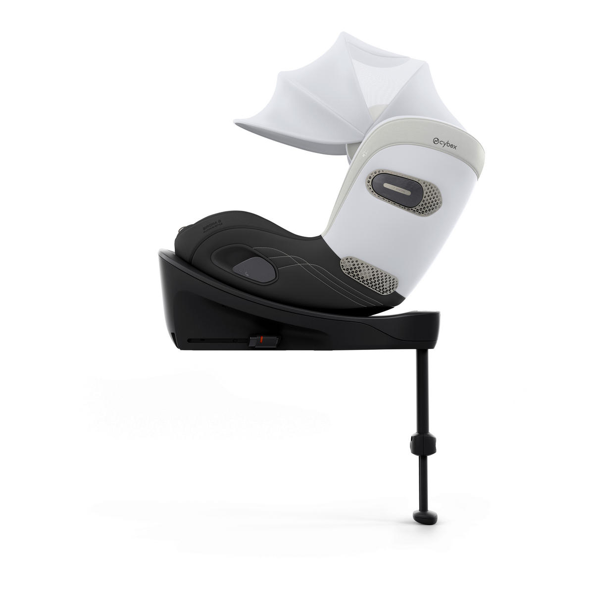 REBOARDER-KINDERSITZ Sirona S Style Misty Grey  - Hellgrau, Basics, Kunststoff/Textil (53/45,5/49,5cm) - cybex PLATINUM