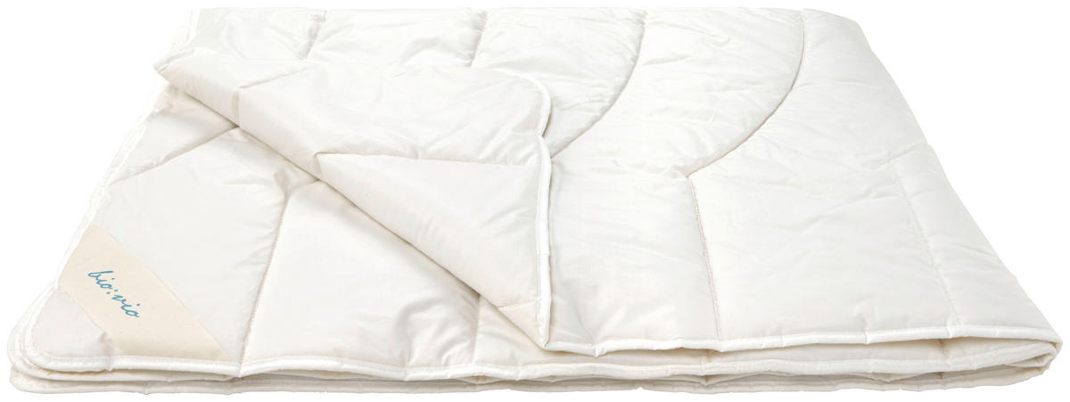 POPLUN CJELOGODIŠNJI 140/200 cm  GOTS  - bijela, tekstil (140/200cm) - Bio:Vio