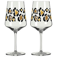 GLÄSERSET Cocktail  2-teilig  - Transparent/Goldfarben, Design, Glas - Ritzenhoff