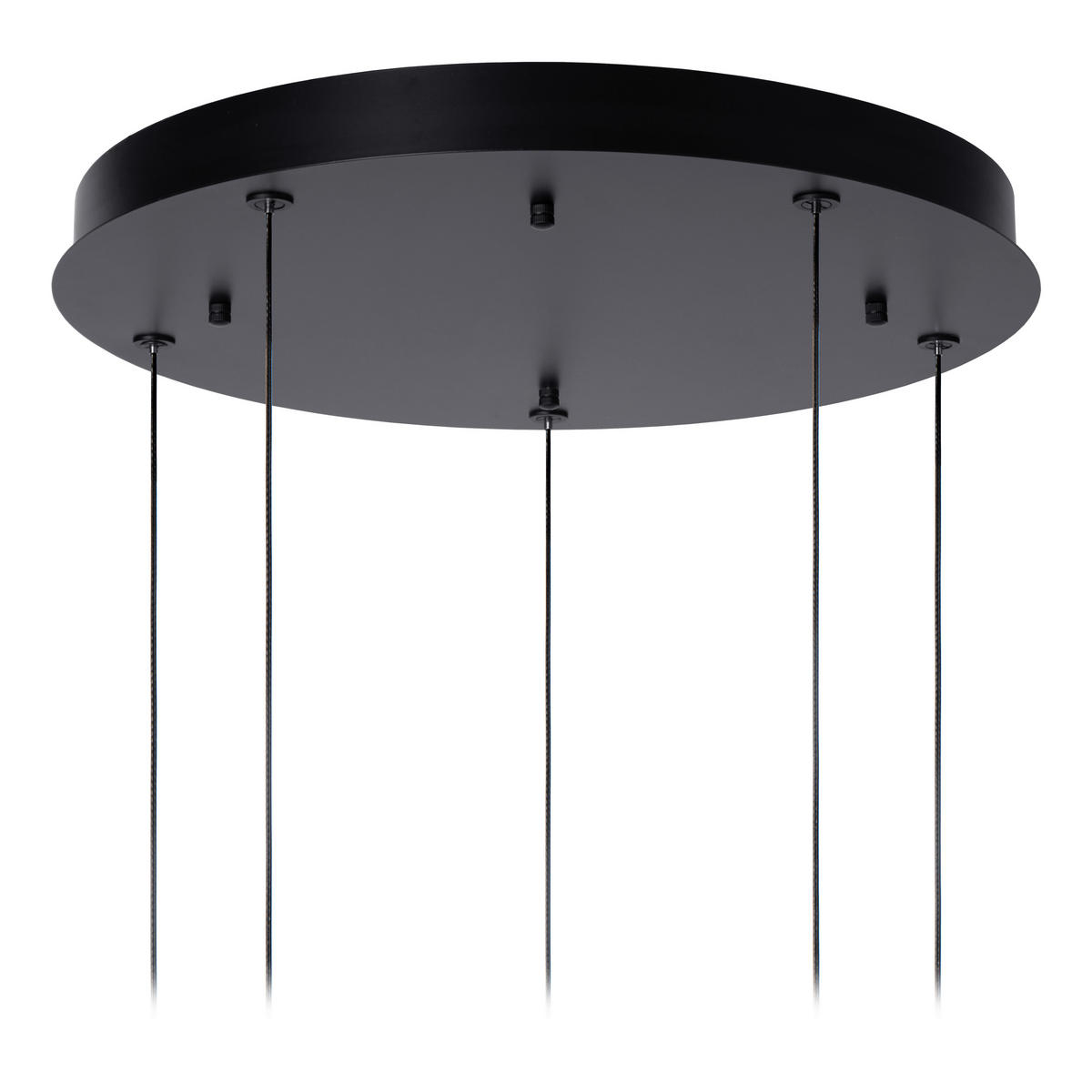 LED-PENDELLEUCHTE GISELA 48/48/150 cm   - Transparent, KONVENTIONELL, Glas (48/48/150cm) - Lucide