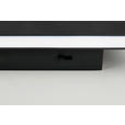 LED-WANDLEUCHTE 28/4,5/8 cm  - Schwarz, Design, Kunststoff/Metall (28/4,5/8cm) - Novel