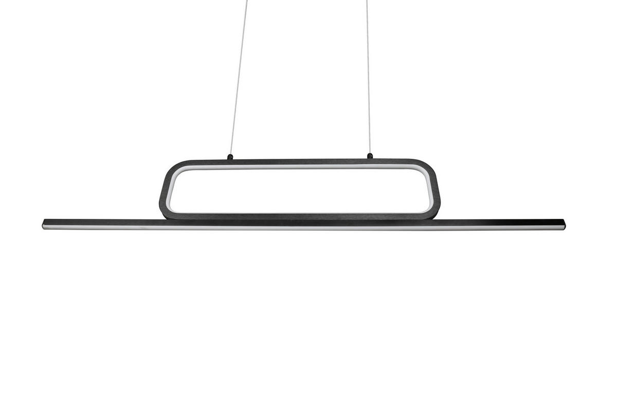 LED-HÄNGELEUCHTE 110/7,5/150 cm    - Schwarz, Design, Metall (110/7,5/150cm) - Trio Leuchten