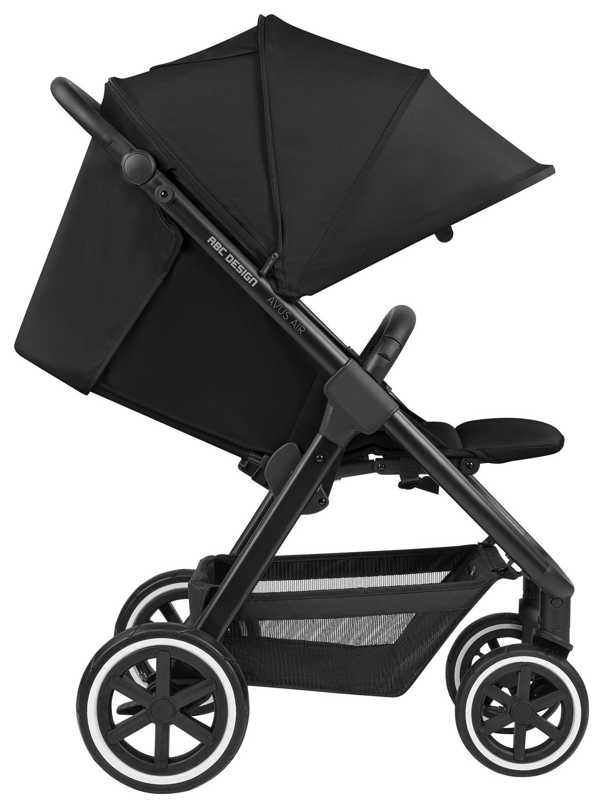 BUGGY AVUS AIR  - Schwarz, Basics, Textil/Metall (46,5/23,5/72cm) - ABC Design