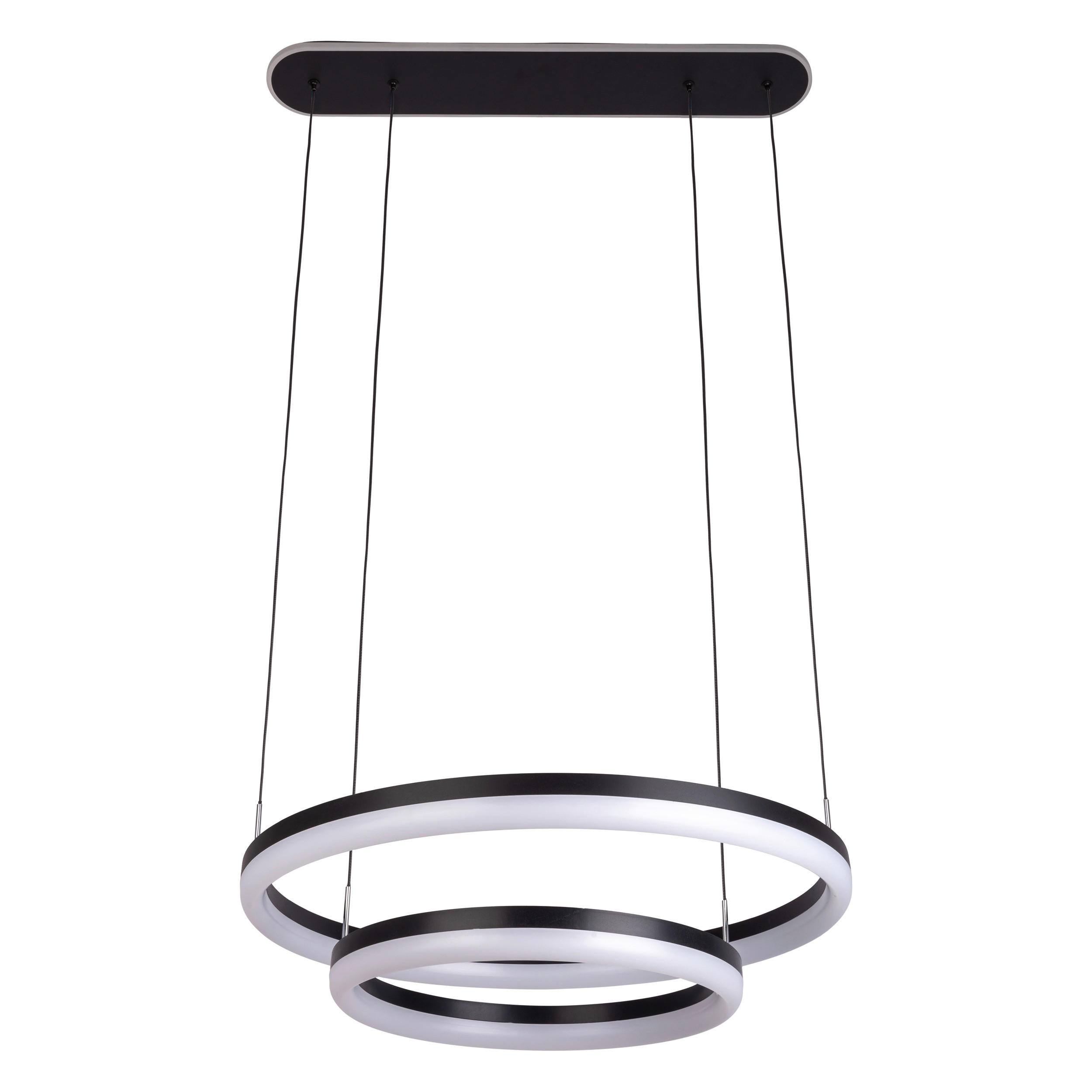 LED-PENDELLEUCHTE 60/150 cm  - Weiß, KONVENTIONELL, Metall (60/150cm) - Näve