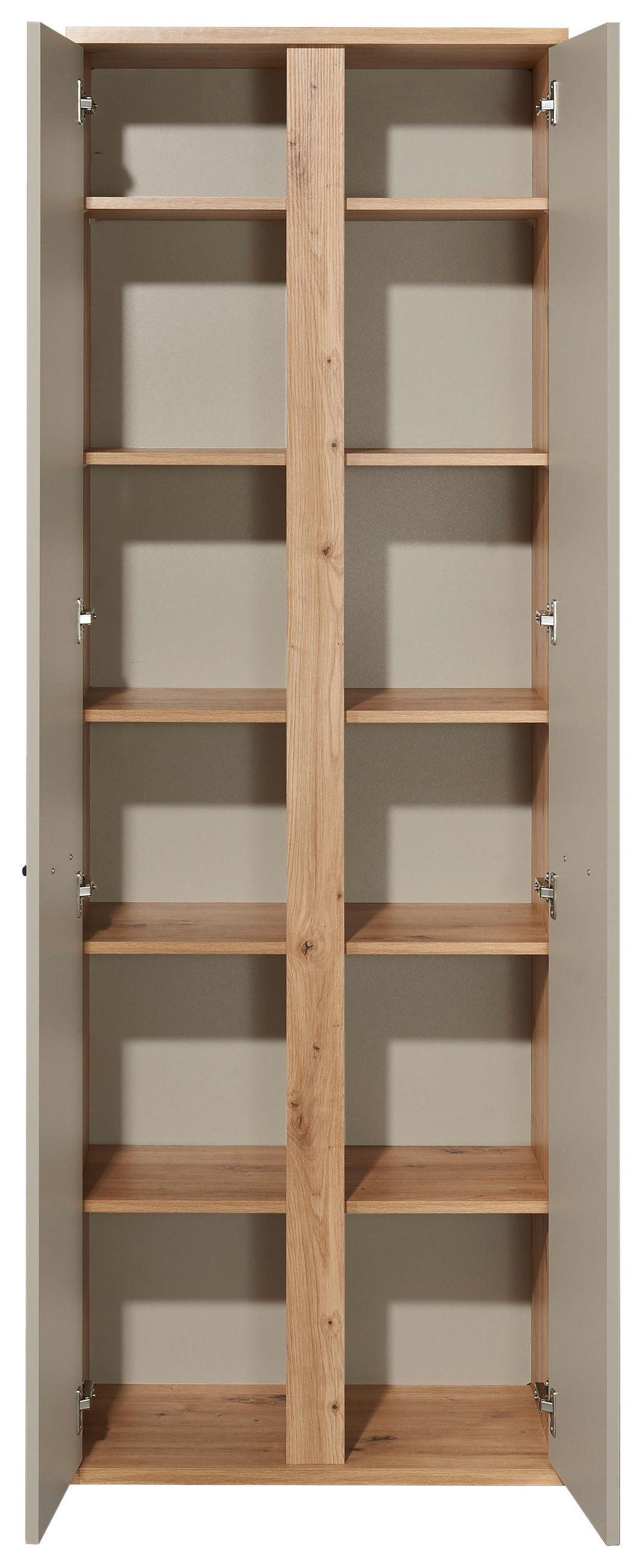 AKTENSCHRANK 68/200/38 cm  - Kaschmir/Eiche Artisan, MODERN, Holzwerkstoff (68/200/38cm) - MID.YOU