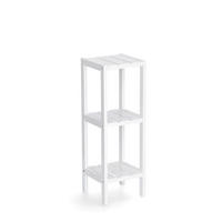 STOJACÍ REGÁL, bílá, 22/22/65 cm - bílá, Basics, kompozitní dřevo (22/22/65cm) - Zeller Present