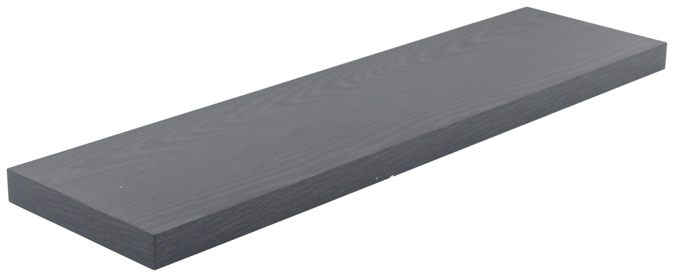 WANDBOARD Holzwerkstoff Schwarz  - Schwarz, Basics, Holzwerkstoff (90/3,8/23,5cm) - Boxxx