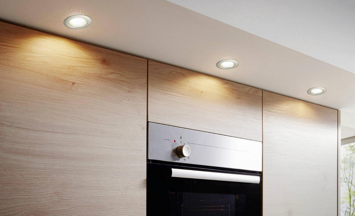 SPOT CU LED bec LED  - Basics, metal (7,8cm)