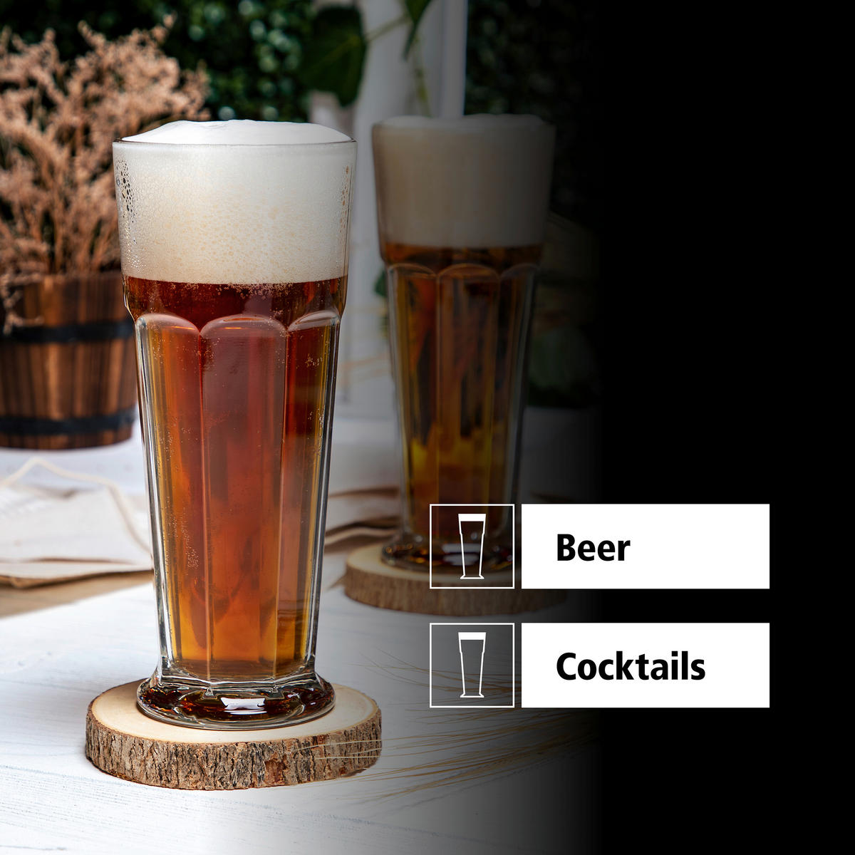 GLÄSERSET GIBRALTAR  24-teilig  - Klar, Basics, Glas (8/20cm)