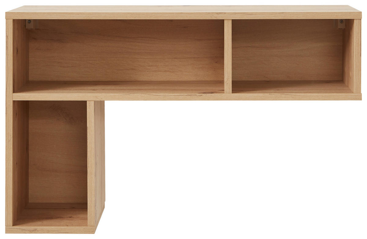 WANDREGAL  80/50/25 cm  - Eiche Artisan, Design, Holzwerkstoff (80/50/25cm) - Ti'me