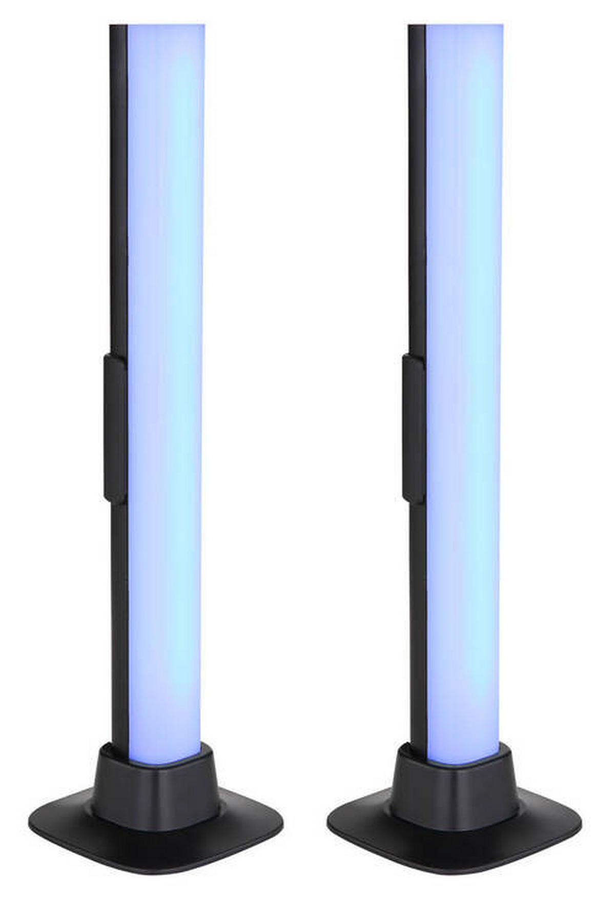 NAMIZNA LED-SVETILKA     3/3/32,5 cm          - črna/opal, Design, umetna masa (3/3/32,5cm) - Globo
