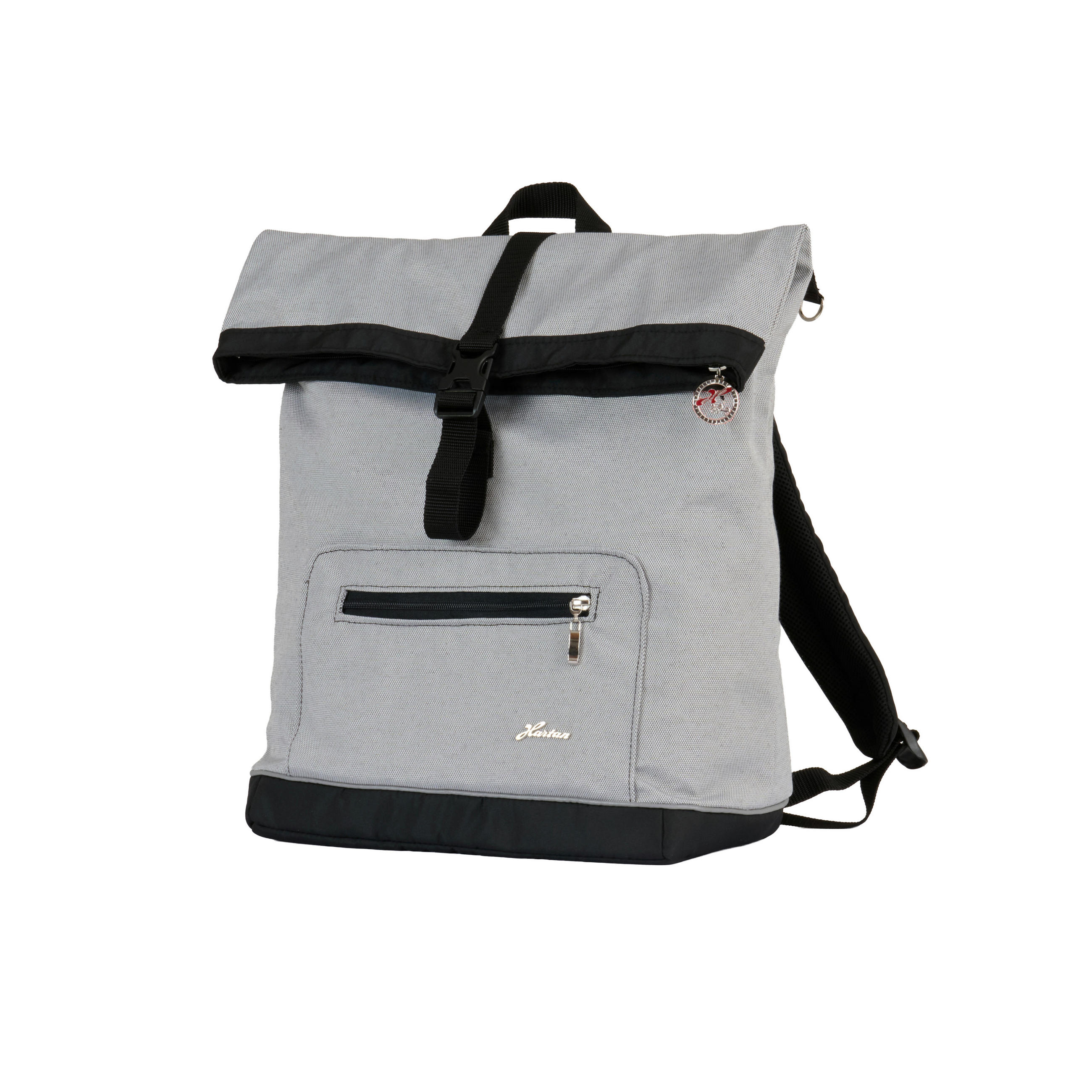 Hartan Wickelrucksack Space Bag Hellgrau 37x40x18 cm