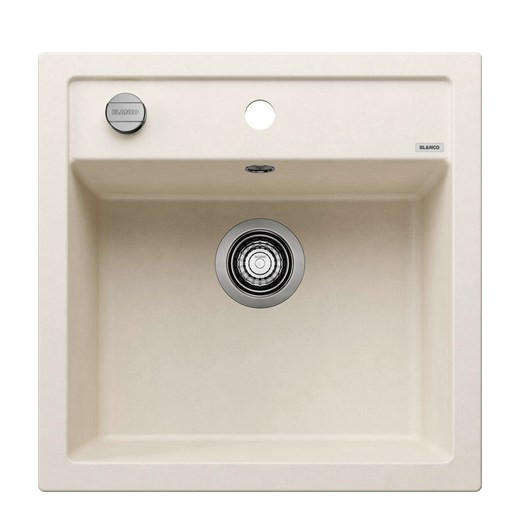 SPÜLE Dalago  - Weiß, Basics, Stein (51,5/22,7/51cm) - Blanco