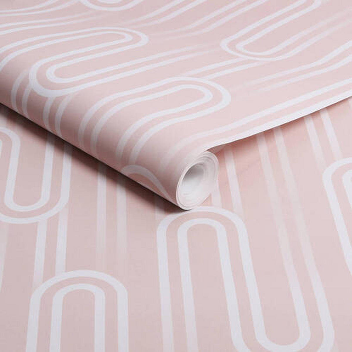 VLIESTAPETE  - Pink, Basics, Papier/Kunststoff (52/1000cm) - Xora
