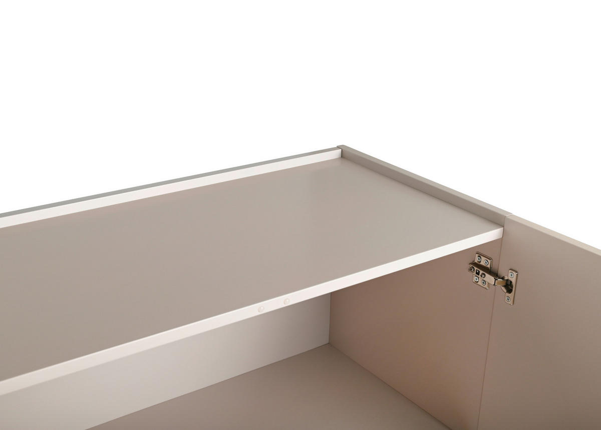 SIDEBOARD Velin  in 160/89/40 cm  - Braun, Design, Holzwerkstoff/Metall (160/89/40cm) - Livetastic