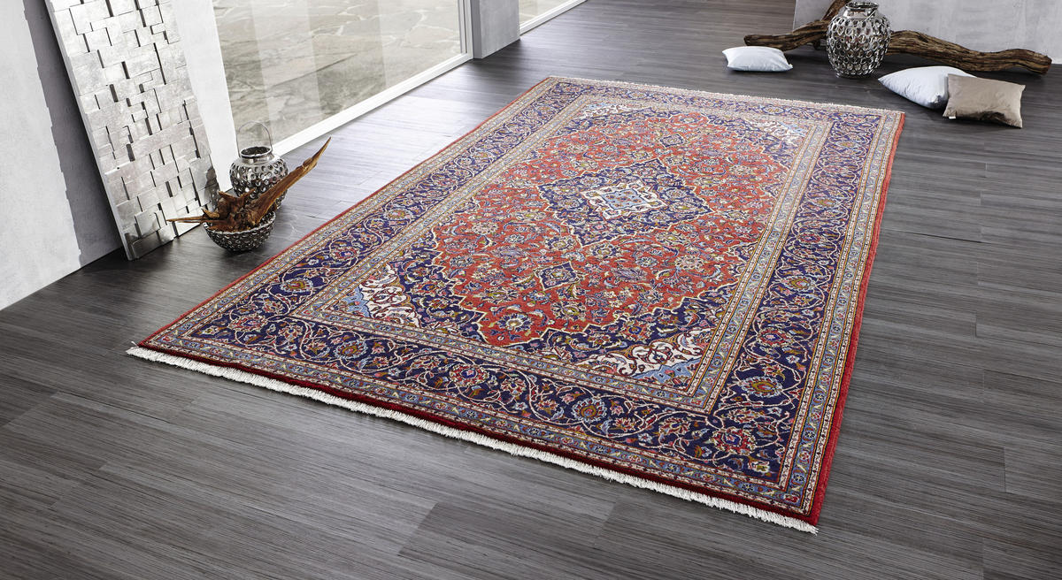 ORIENTTEPPICH 250/350 cm Persien Classic  - Blau/Rot, Lifestyle, Textil (250/350cm) - Cazaris