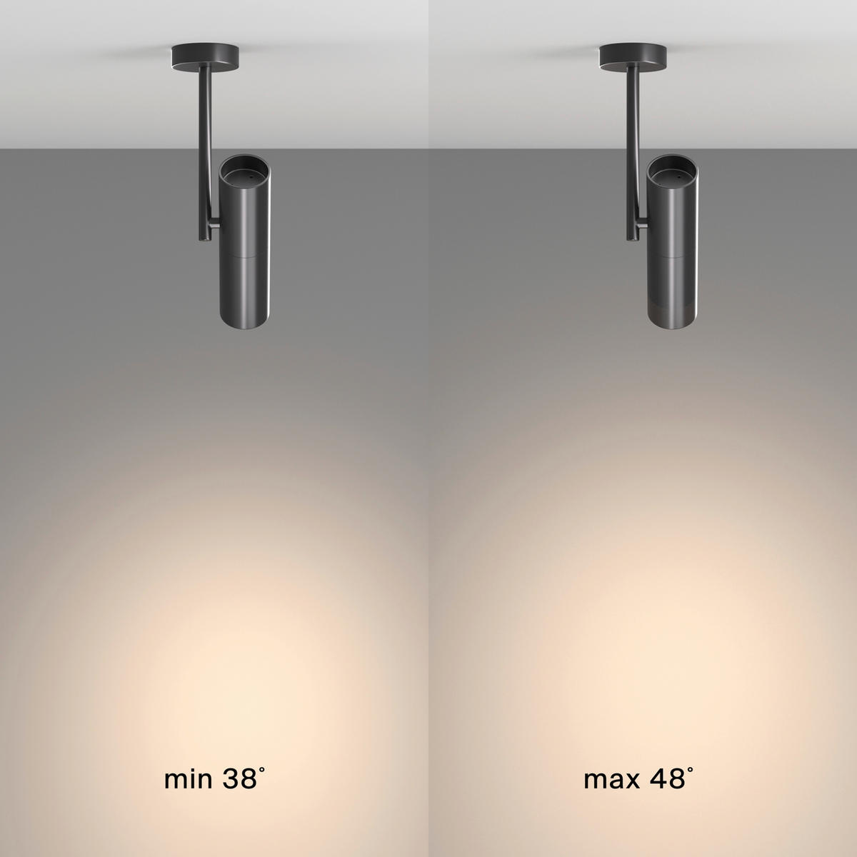 DECKENLEUCHTE     - Schwarz, Basics, Metall (7/28/20cm) - MAYTONI