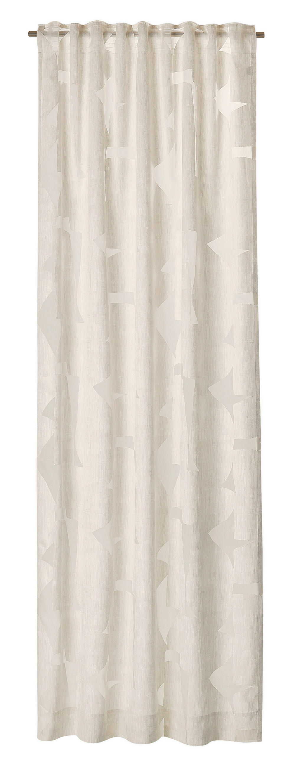 FERTIGVORHANG halbtransparent  - Creme/Weiß, Basics, Textil (125/250cm) - Schöner Wohnen