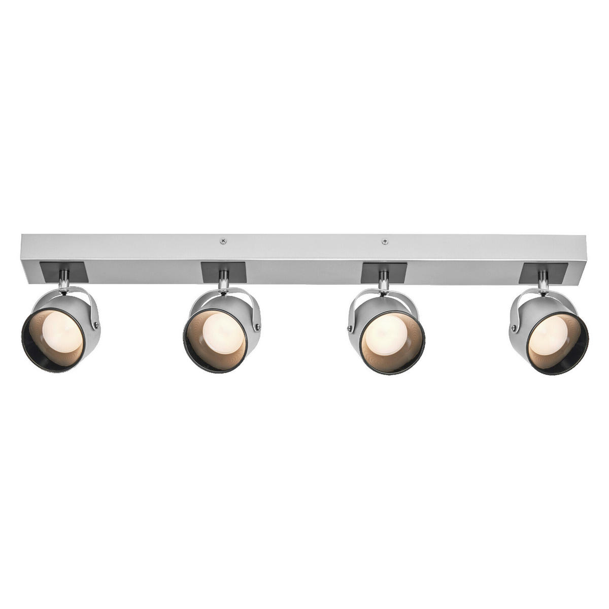 LED-STRAHLER 70/8,3/15 cm   - Silberfarben, Design, Kunststoff/Metall (70/8,3/15cm) - Osram