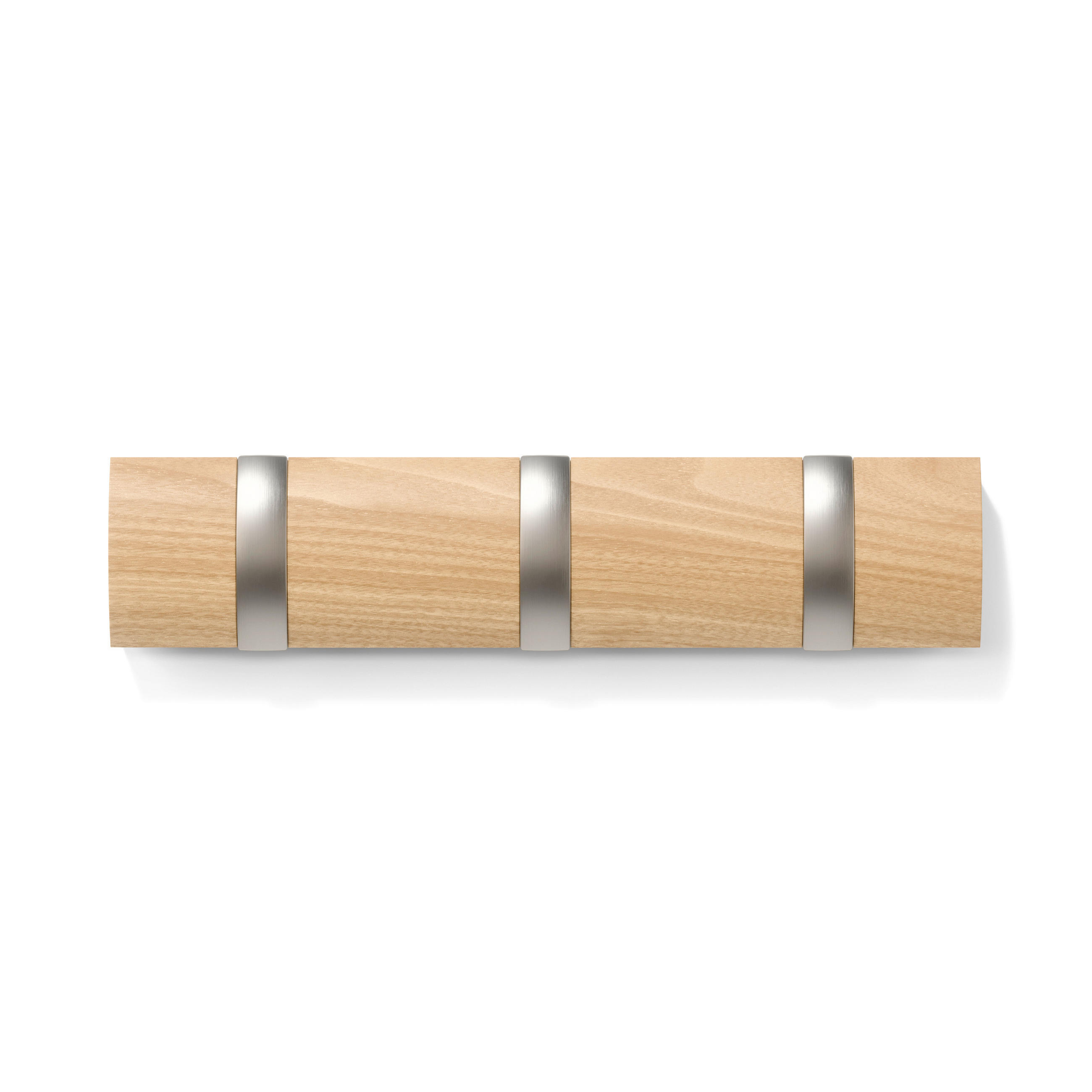 GARDEROBENLEISTE  in Esche Kernbuche  - Kernbuche, KONVENTIONELL, Holz/Kunststoff (30.48/6.35/3.175cm) - Umbra