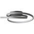 LED-DECKENLEUCHTE - Grau, KONVENTIONELL, Glas/Metall (40/13cm) LED-DECKENLEUCHTE - Grau, KONVENTIONELL, Glas/Metall (40/13cm)