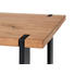 REGAL in 80/113/35 cm Schwarz, Eichefarben - Eichefarben/Schwarz, Design, Holz/Metall (80/113/35cm) - Hom`in REGAL in 80/113/35 cm Schwarz, Eichefarben - Eichefarben/Schwarz, Design, Holz/Metall (80/113/35cm) - Hom`in