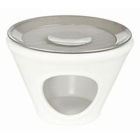 RÄUCHERWERKBRENNER  - Creme, Basics, Keramik (12/12/8.5cm)