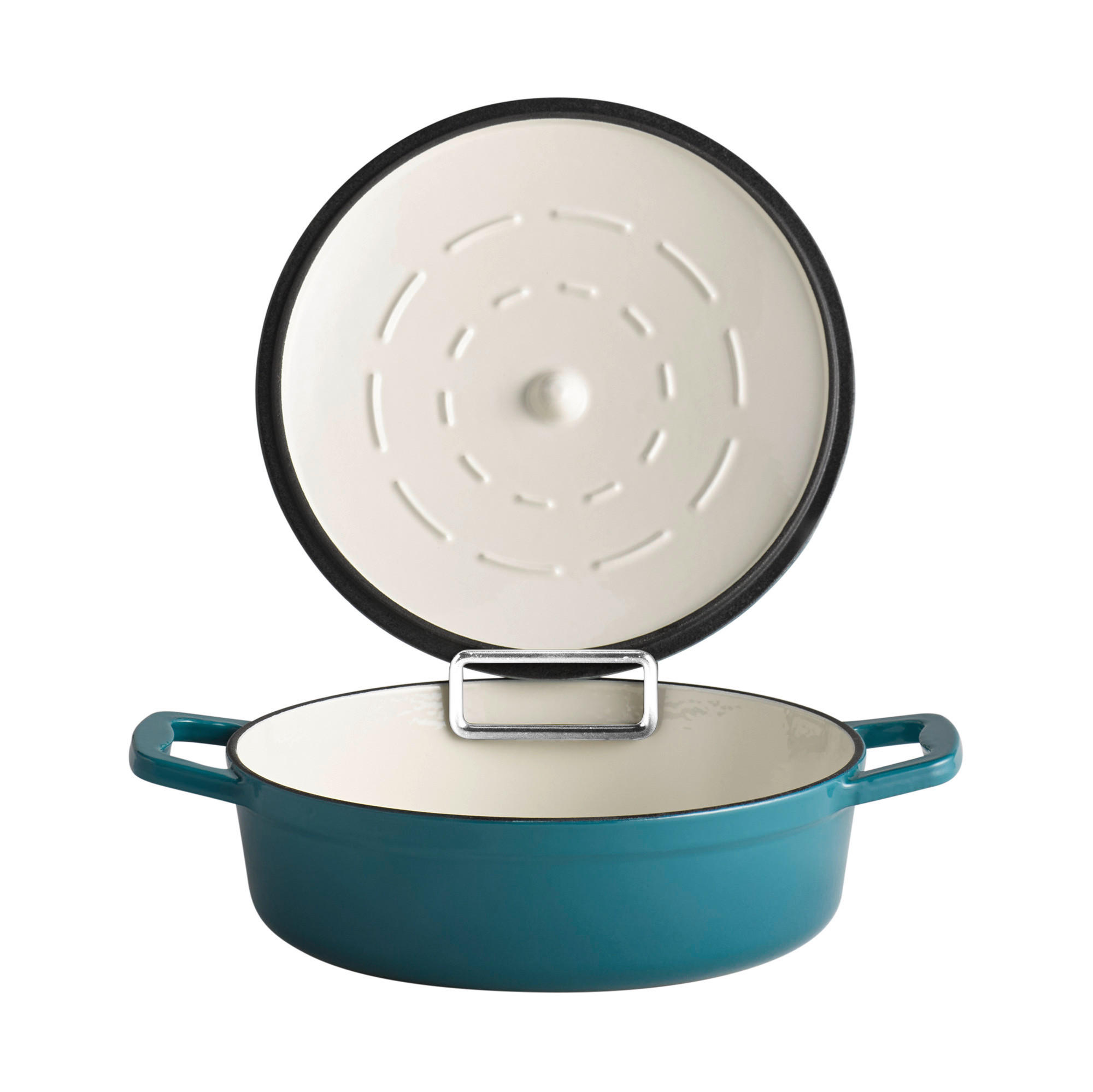 SCHMORTOPF 5 Stars 2.5 L  - Türkis/Creme, Basics, Metall (25/25/7cm)