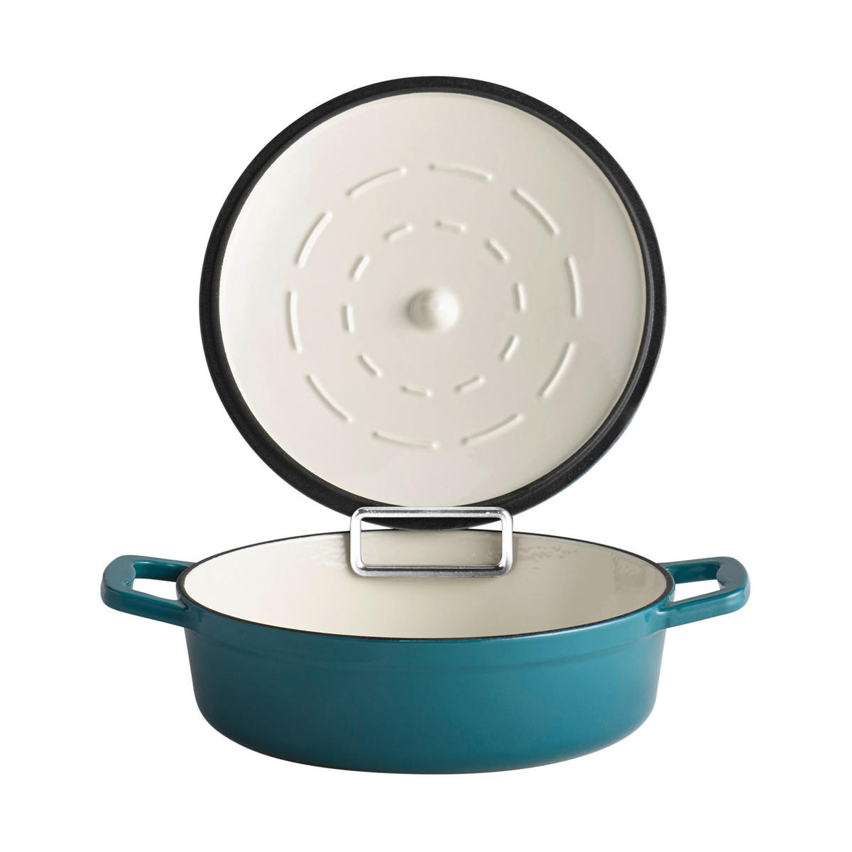 SCHMORTOPF 5 Stars 2.5 L  - Türkis/Creme, Basics, Metall (25/25/7cm)