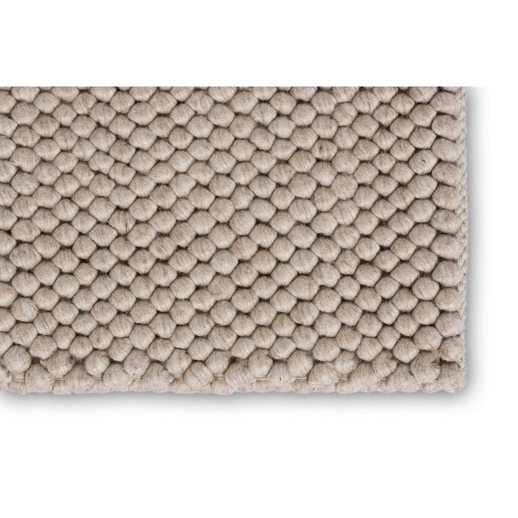 Thumbnail - Schöner Wohnen Handwebteppich Poppy, Hellbraun, Textil, Uni, rechteckig, 170x240 cm, für Fußbodenheizung geeignet, in ve...