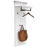 GARDEROBENPANEEL Kiefer massiv lackiert Schwarz, Weiß - Schwarz/Weiß, LIFESTYLE, Holz/Metall (59/145/30cm) - Landscape GARDEROBENPANEEL Kiefer massiv lackiert Schwarz, Weiß - Schwarz/Weiß, LIFESTYLE, Holz/Metall (59/145/30cm) - Landscape