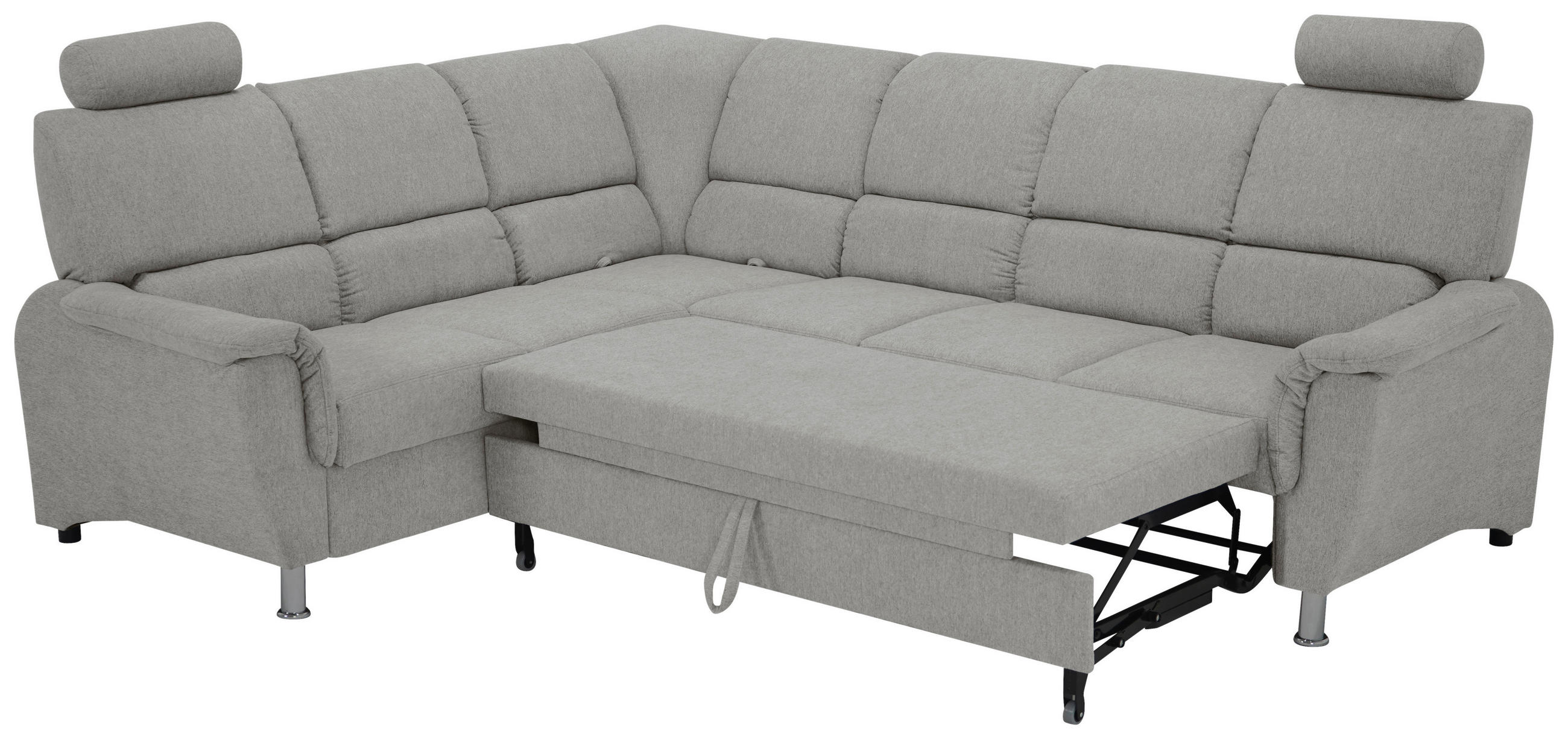 HÖRNSOFFA i vävt tyg grå  - grå, Design (219/270cm) - Livetastic