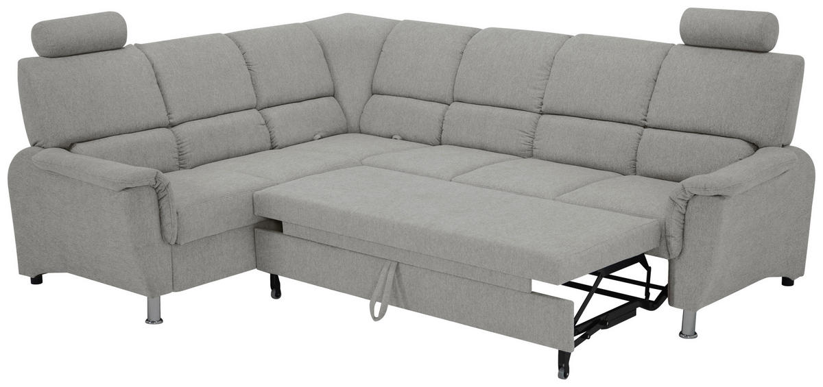 ECKSOFA in Grau  - Grau, Design (219/270cm) - Livetastic
