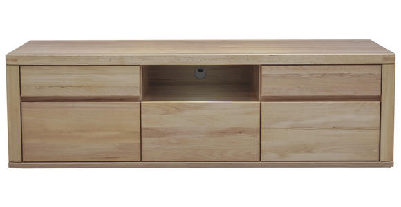LOWBOARD Timos 194/58/50 cm 2 Schublade(n) Beimöbel erhältlich, stehend  - Alteiche/Grau, KONVENTIONELL, Holz/Holzwerkstoff (194/58/50cm) - Voleo