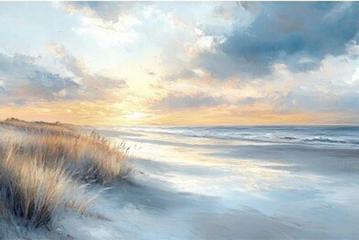 ALUMINIUMBILD Landschaft & Natur  - Multicolor, Natur, Metall (120/80/2cm) - Euroart