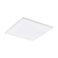DECKENLEUCHTE 31,5 W    58,7/58,7/7 cm  - Weiß, KONVENTIONELL, Kunststoff/Metall (58,7/58,7/7cm) - Eglo