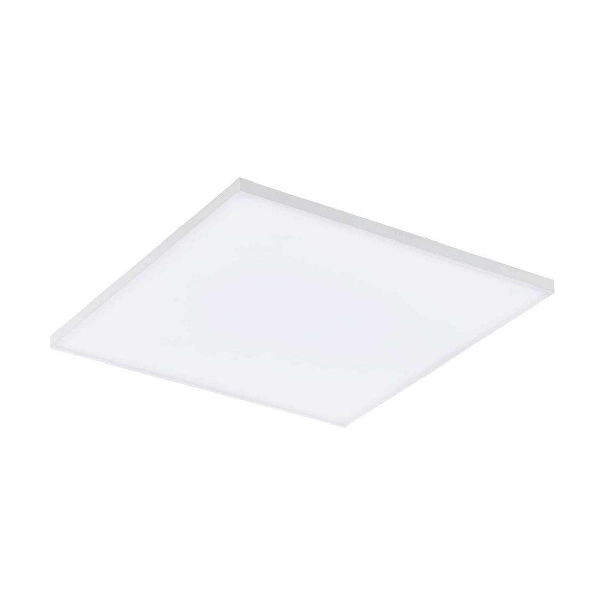 DECKENLEUCHTE 31,5 W    58,7/58,7/7 cm  - Weiß, KONVENTIONELL, Kunststoff/Metall (58,7/58,7/7cm) - Eglo