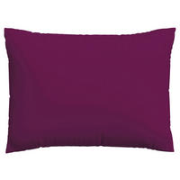 KOPFPOLSTERBEZUG WOVEN SATIN 60/80 cm  - Violett, Basics, Textil (60/80cm) - Schlafgut