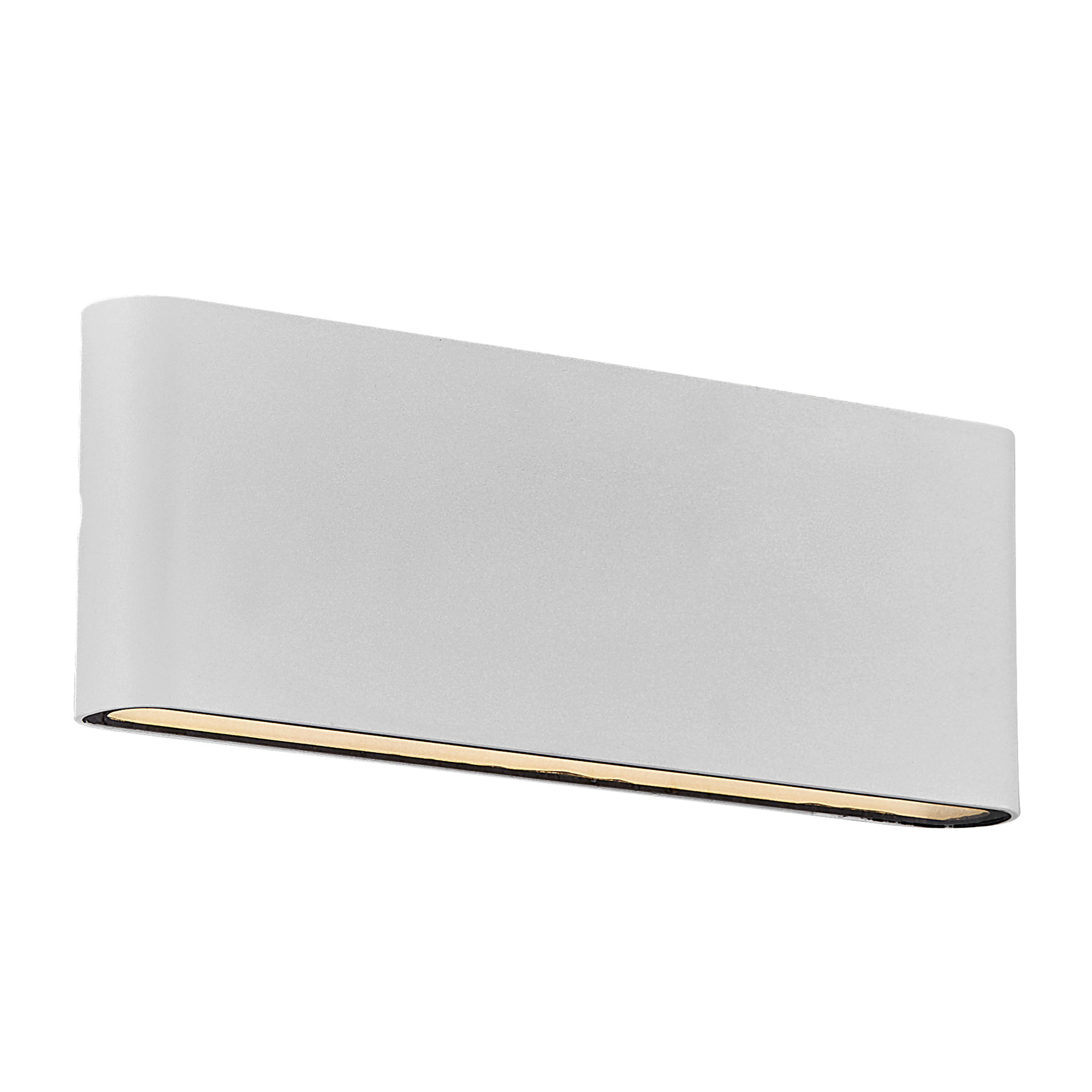 AUßENWANDLEUCHTE 26/3,3/9 cm   - Weiß, Design, Metall (26/3,3/9cm) - Nordlux