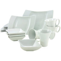 KOMBISERVICE Weiß 16-teilig 4 Personen  - Weiß, Basics, Keramik (36/35/28cm) - Creatable