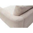ECKSOFA  in Chenille Naturfarben  224/307 cm  - Schwarz/Naturfarben, KONVENTIONELL, Kunststoff/Textil (224/307cm) - Hom`in