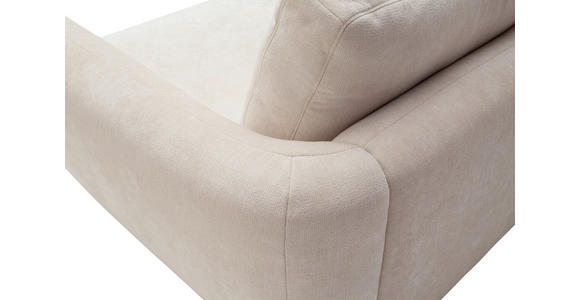 ECKSOFA  in Chenille Naturfarben  224/307 cm  - Schwarz/Naturfarben, KONVENTIONELL, Kunststoff/Textil (224/307cm) - Hom`in