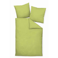 BETTWÄSCHE Seersucker 240/220 cm  - Grün, Basics, Textil (240/220cm) - Janine