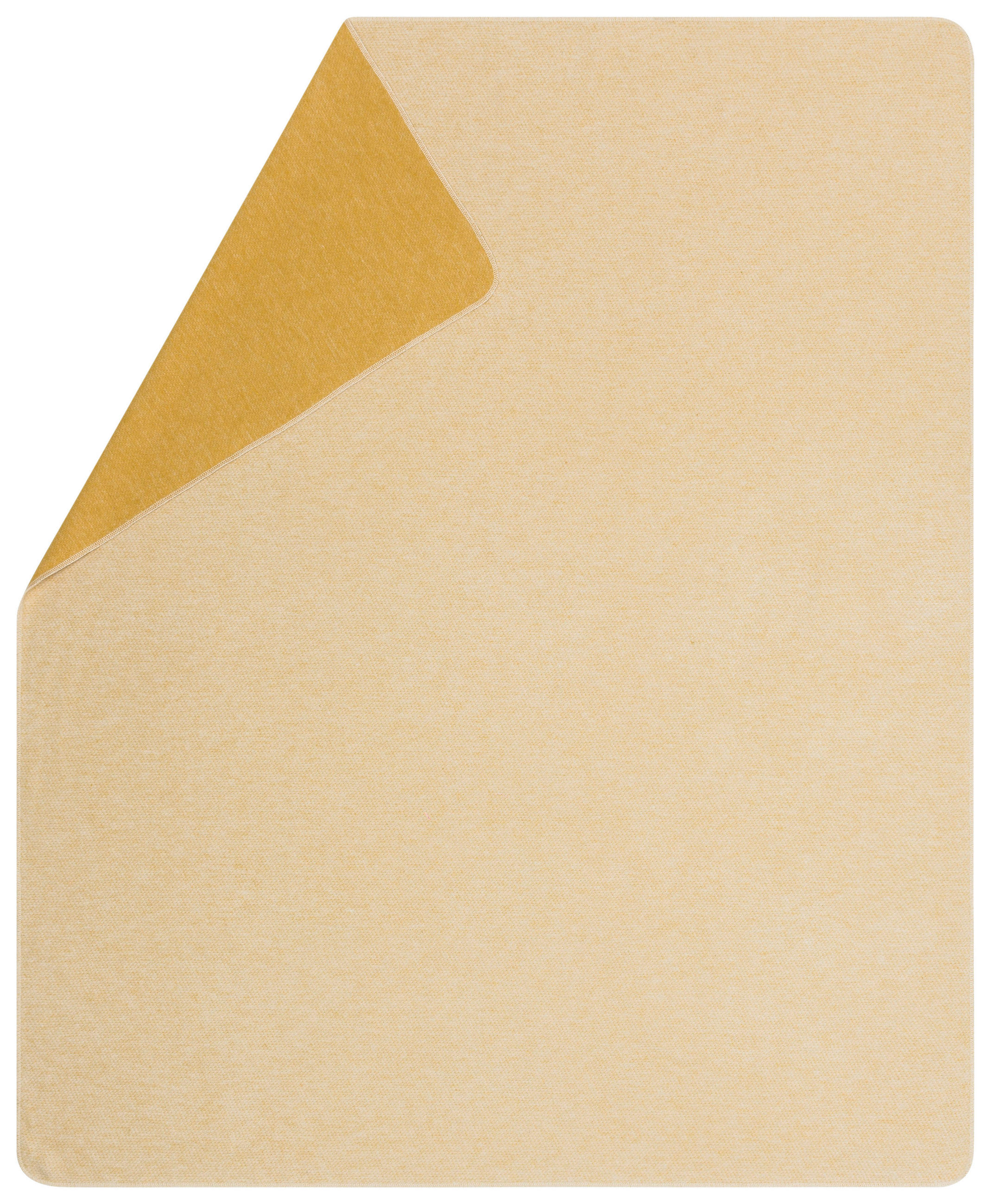DEKA, bavlna (recyklovaná), 130/170 cm - svetložltá, Basics, textil (130/170cm) - David Fussenegger