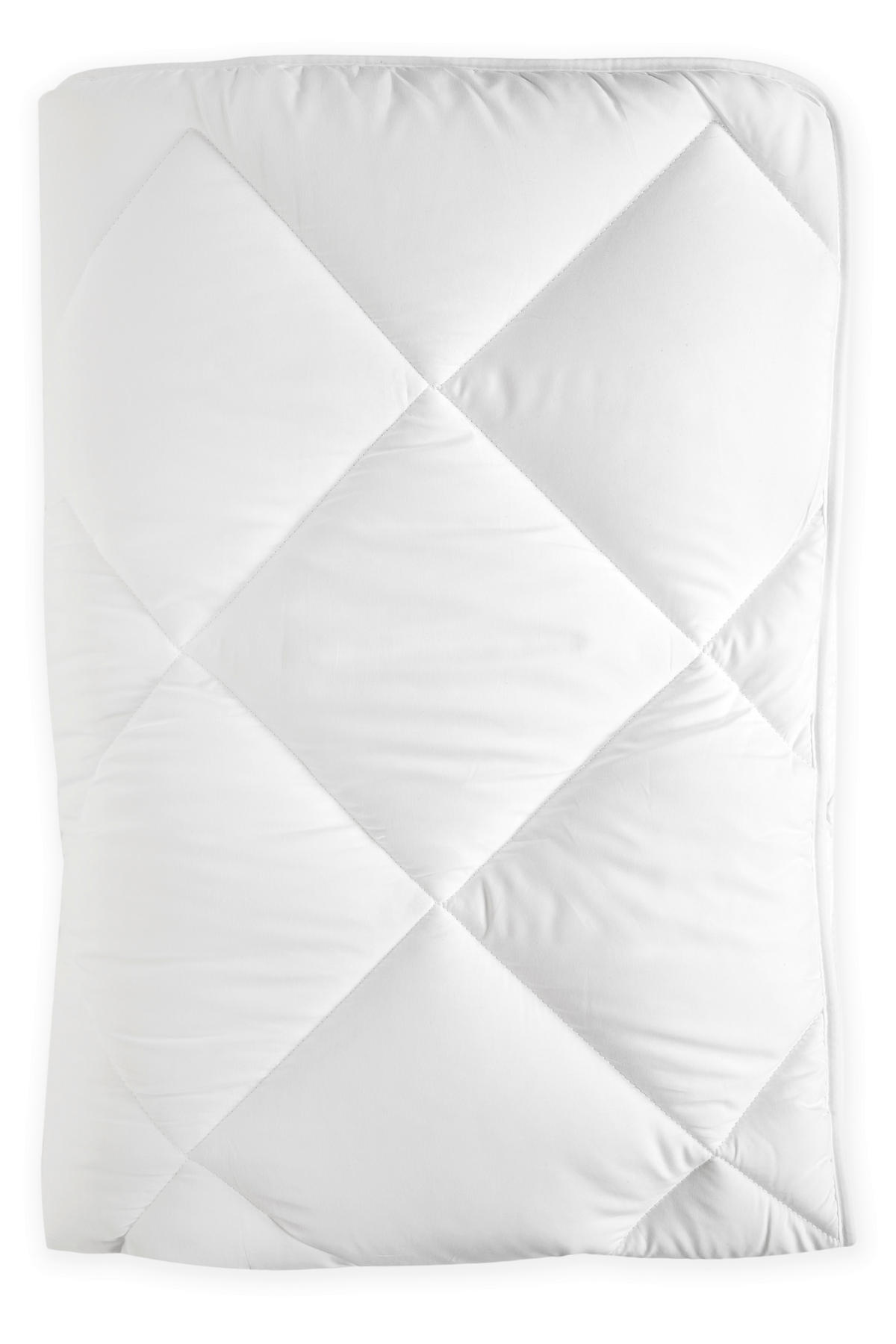 STEPPBETT   135/200 cm   - Weiß, LIFESTYLE, Textil (135/200cm)