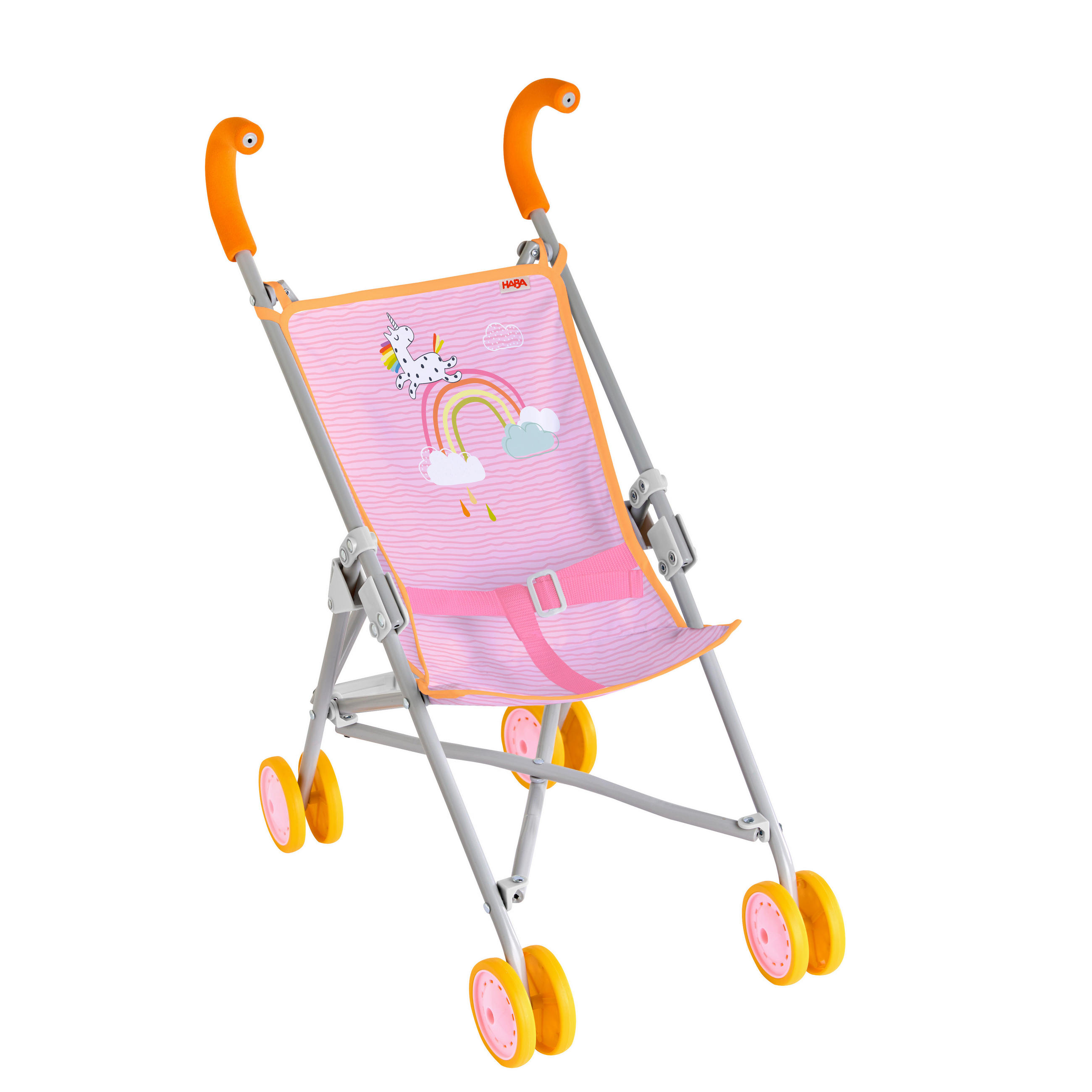 PUPPENBUGGY - Multicolor, Basics, Kunststoff (65/110/100cm) - Haba