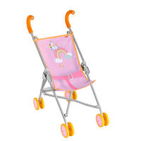 PUPPENBUGGY - Multicolor, Basics, Kunststoff (65/110/100cm) - Haba