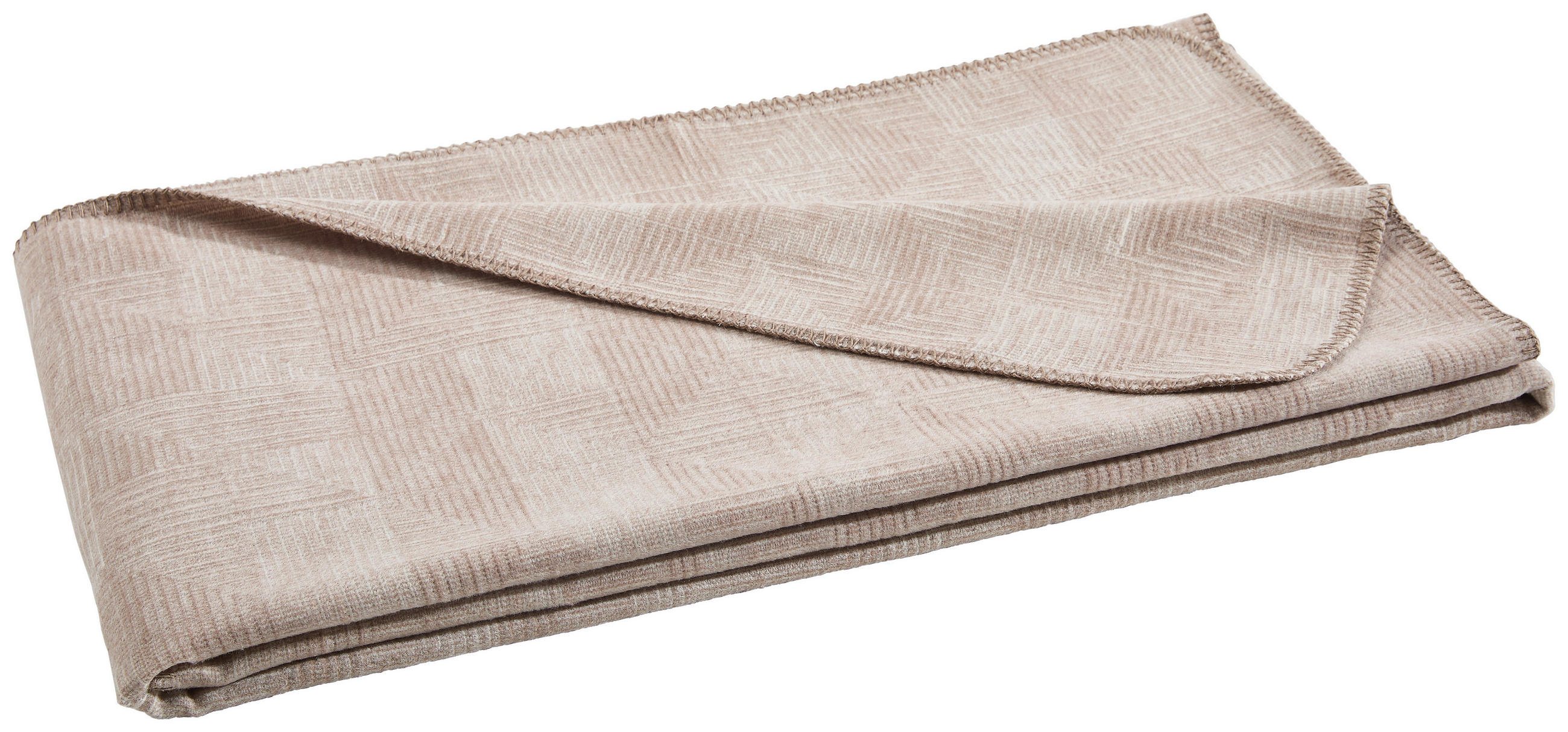 WOHNDECKE Aurora 150/200 cm  - Perlmutt, Basics, Textil (150/200cm) - Bio:Vio