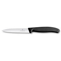 GEMÜSEMESSER Swiss Classic  - Silberfarben/Schwarz, KONVENTIONELL, Kunststoff (2.1/1.2/21.2cm) - Victorinox