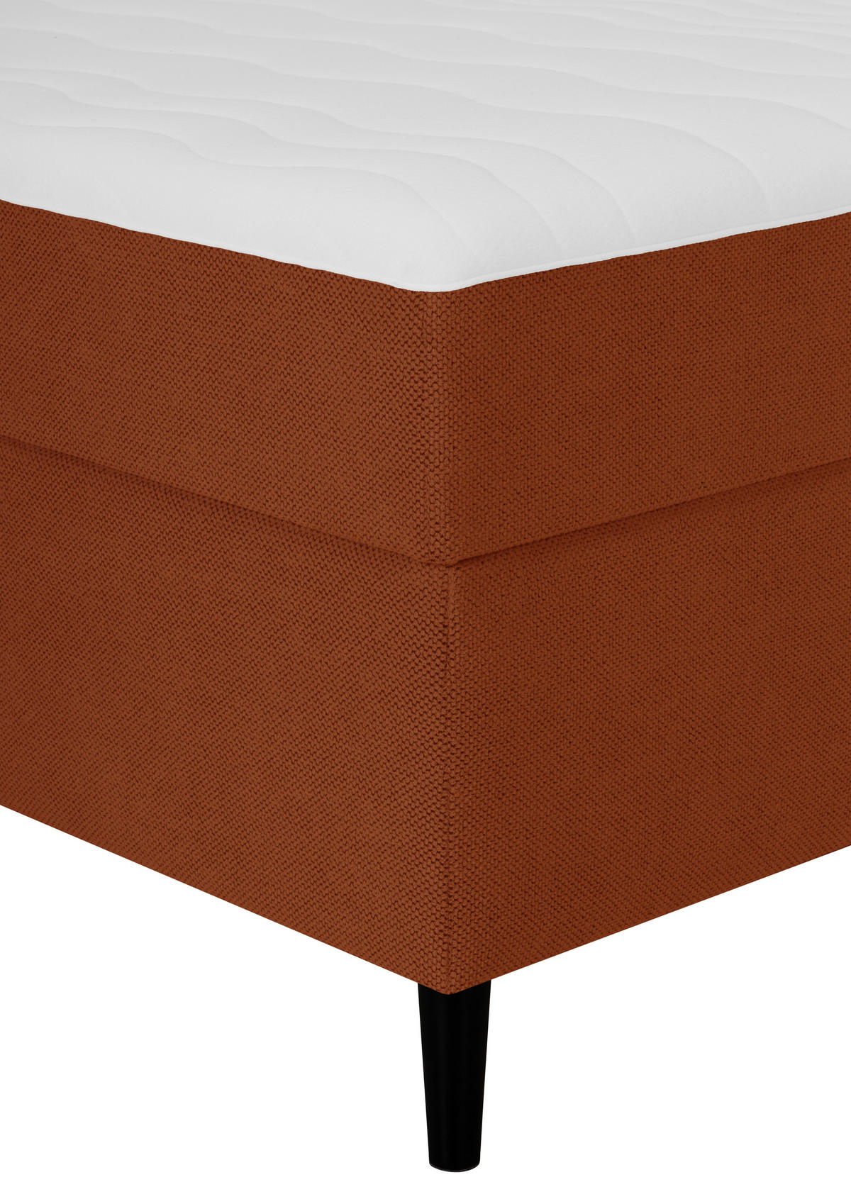 BOXBETT 120/200 cm  in Rot  - Rot/Schwarz, KONVENTIONELL, Textil (120/200cm) - P & B